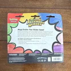 Pokemon TCG Mega Evolution–Ascended Heroes Promo Booster Pack Tech Sticker 2024 - Image 2