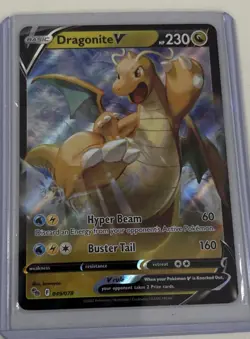 Pokemon - Dragonite V 049/078 - Pokemon GO Ultra Rare Holo - NM - Image 1