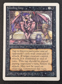 MTG - 1x Nettling Imp - Unlimited Edition 2ED - HP - Vintage Magic The Gathering - Image 1