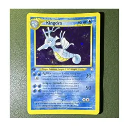 Pokemon Company Kingdra 8/111 Neo Genesis 2000 1st Edition Holo Rare 90 HP - Image 1