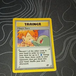 Pokemon Misty's Tears Trainer Uncommon 1st Edition Regular Gym Challenge 118/132 - Image 2