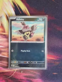 Vullaby Master Ball Reverse Holo 063/086 Pokemon White Flare English - Image 1