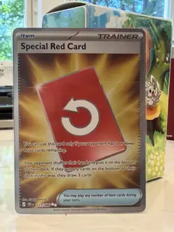 Full Art Special Red Card English Pokemon 113/086 - Image 1