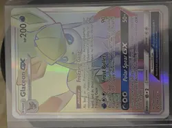 Pokemon Glaceon GX Leafeon GX Holo 3 Card Lot Sun & Moon English TCG Collectible - Image 1