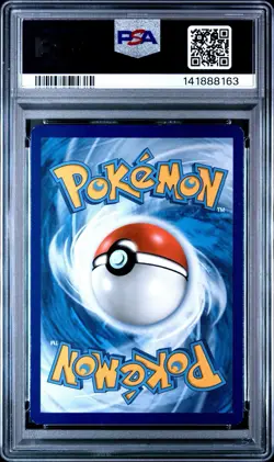 Mew SM215 PSA 7 NM Holo Hidden Fates Black Star Promo Pokemon Card Holo Bleed 🔥 - Image 2