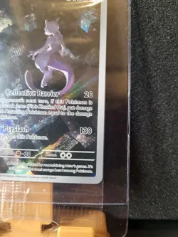 MEWTWO SVP 052 Scarlet Violet 151 Promo Illustration Rare Pokemon Card SEALED - Image 4