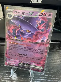 Mismagius ex 036/094 Phantasmal Flames NM Pokemon Card - Image 1