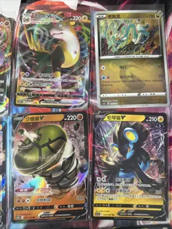 Pokemon 16 Card Lot nm V Max Mega SR Amazing Ex HOLO Rare Hits Only D15 - Image 4