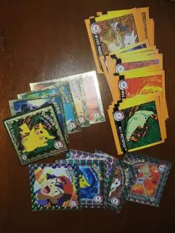pokemon artbox stickers Gold, Prism, Regular, Pr23, SGO1, SR, RARE CARDS - Image 1