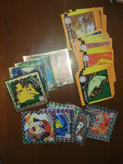 pokemon artbox stickers Gold, Prism, Regular, Pr23, SGO1, SR, RARE CARDS - Image 5