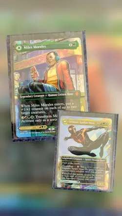 Lot Of 96 Magic The Gathering Spider Man Cards Mint,Borderless,Foil,Extended Art - Image 3