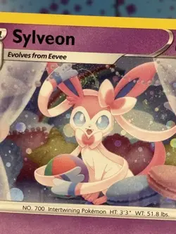 Sylveon SWSH211 Promo Cosmos Holo SWIRL💫 Sword & Shield Pokemon Card 2022 NM - Image 3