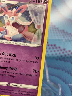 Sylveon SWSH211 Promo Cosmos Holo SWIRL💫 Sword & Shield Pokemon Card 2022 NM - Image 4