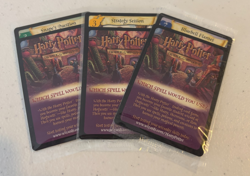 Harry Potter TCG Promo Set of 3 Cards SEALED - Bluebell Flames, Snape's Question - Image 1