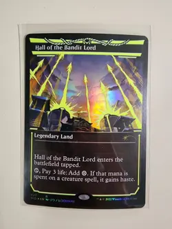 Mtg HALL OF THE BANDIT LORD Neon Ink Foil NM SLD 427 Secret Lair - Image 1