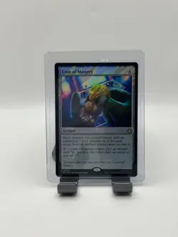MTG, Coin of Mastery SURGE FOIL 38 NM Commander: Teenage Mutant Ninja Turtles - Image 1