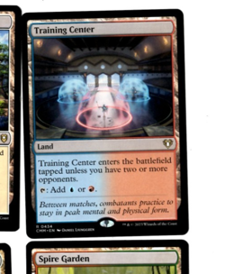 1x Training Center Commander Masters LP mtg - Image 1