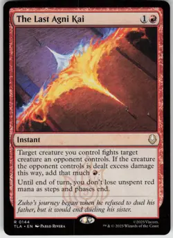 MTG The Last Agni Kai Normal NM Avatar: The Last Airbender Magic 144 - Image 1