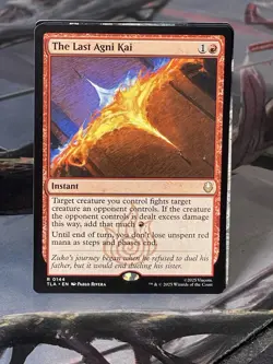 MTG The Last Agni Kai RARE 144 The Lat Airbender NM/Mint - Image 1