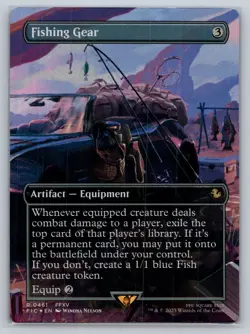 Fishing Gear (Borderless) Commander: Final Fantasy Foil - Image 1