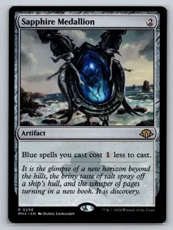 Sapphire Medallion Modern Horizons 3 Regular - Image 1