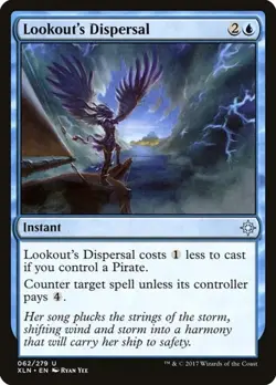 2x Lookout's Dispersal - Foil Ixalan MP MTG - Image 1