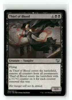 Thief of Blood 22 Uncommon Commander 2015 Magic: The Gathering Near Mint - Image 1