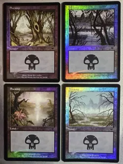 MTG / Swamp (X4) / ONS / Basic Lands / FOIL / NM - Image 1