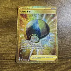 *MINT* - Ultra Ball (Secret) 186/172 Brilliant Stars Holo Pokemon TCG - Image 1