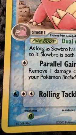 SLOWBRO 13/115 EX Unseen Forces HOLO rare Pokemon TCG card. - Image 5