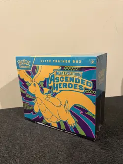 Ascended Heroes ETB Factory Sealed Box English Pokemon TCG - Image 1