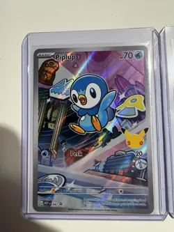 Pokemon First Partner Illustration Collection Series 1 Gen 4 Sinnoh Starters Set - Image 3