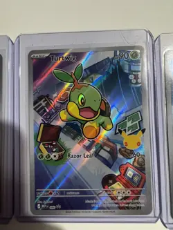 Pokemon First Partner Illustration Collection Series 1 Gen 4 Sinnoh Starters Set - Image 4