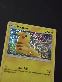 LP Pokemon TCG - Pikachu - 6/12 - McDonald's Promos 2019 Holo - Image 2
