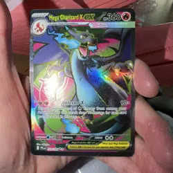 Mega Charizard X ex Full Art Ultra Rare 109/094 Pokemon Phantasmal Flames - Image 1