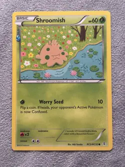 Shroomish RC2/RC32 Common Generations Pokemon Card - Image 1