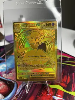 Pokemon Mega Gardevoir EX Full Art Gold Foil Mega Hyper Rare Me01 187/132 - Image 1