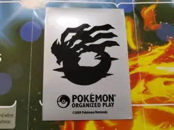 2009 Diamond & Pearl Organized Play Giratina Card Sleeve Gray Pokemon Rare! - Image 1