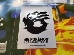 2009 Diamond & Pearl Organized Play Giratina Card Sleeve Gray Pokemon Rare! - Image 2