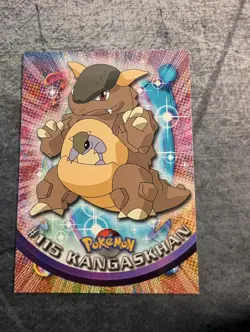Kangaskhan #115 Topps Trading Cards Series 2 Pokemon Lightly Played - Image 1