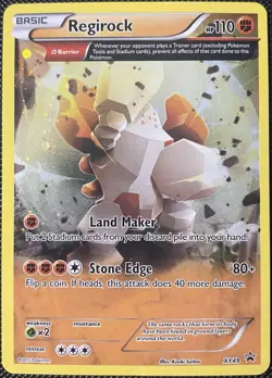 Regirock XY49 XY Cosmos Holo Promo (See Photos) Pokemon Card - Image 1