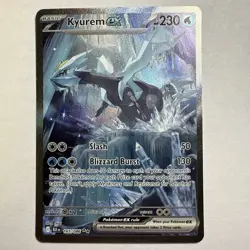 Pokemon Kyurem EX Illustration Rare Holo Card 165/086 Black Bolt - Image 1