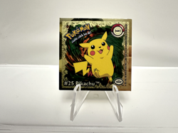 Pokemon Pikachu Gold Sticker SG01 #25 Artbox Premier Chase Foil 1999 - Image 4