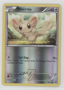 Minccino Reverse Foil Pokemon Black & White Base Set #88 - Image 1