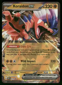 2023 Koraidon ex - 029 Promo Holo NM SV: Scarlet & Violet Promo Cards Pokemon - Image 1
