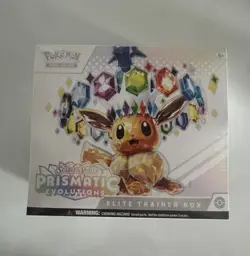 Pokemon Prismatic Evolutions ETB Elite Trainer Box SEALED IN HAND - Image 1