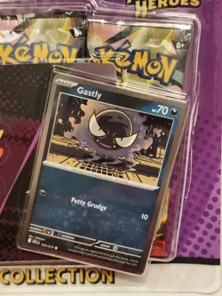 2X Pokemon Ascended Heroes Tech Sticker Collection Set GASTLY & CHARMANDER - Image 3