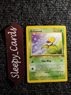 Pokemon TCG: Bellsprout 49/64 Jungle 1st Edition WOTC - NM - Image 1