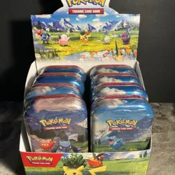 Pokemon TCG Ascended Heroes Mini Tin Display Sealed lot of 8 new Mini Tins - Image 1