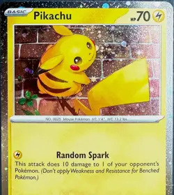 Pokemon TCG Pikachu 051/162 GREAT COSMOS Holo Temporal Forces SV05 Holo Rare NM - Image 4